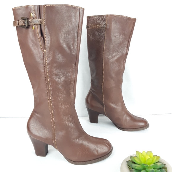 NURTURE LUCIA LEATHER BOOTS - Picture 8 of 16